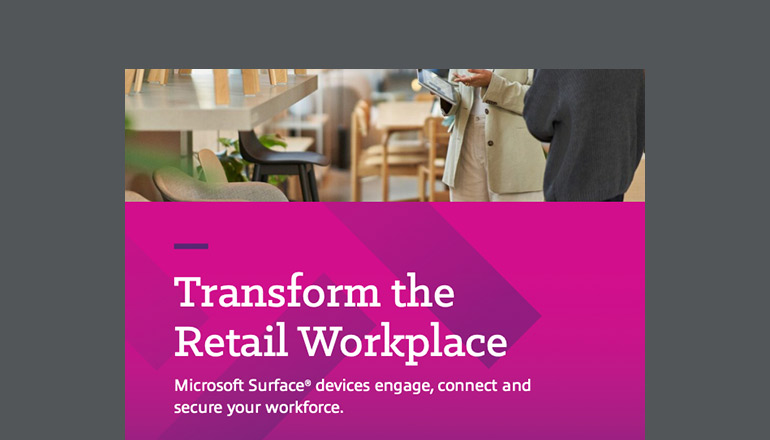 Article Transform the Retail Workplace With Microsoft Surface Image