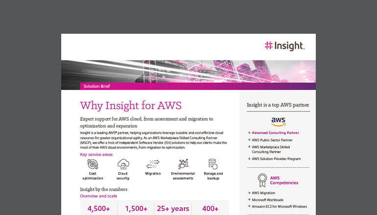 Article Why Insight for AWS Solutions? Image