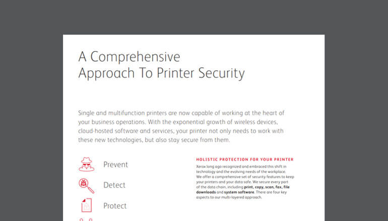 Article A Comprehensive Approach to Printer Security Image