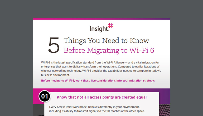 5 Things You Need to Know Before Migrating to Wi-Fi 6 thumbnail
