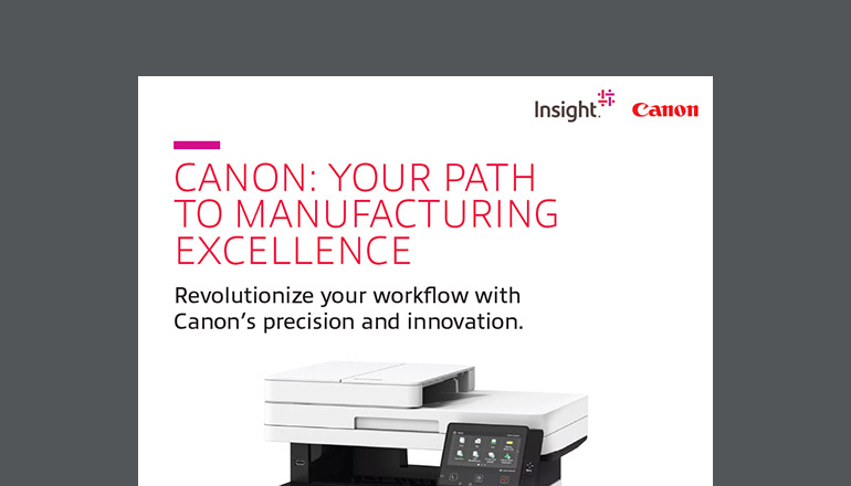 Article Canon: Your Path to Manufacturing Excellence  Image