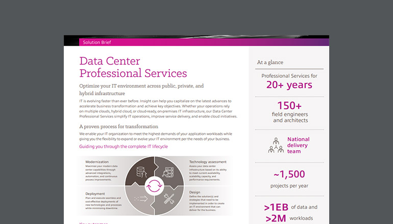 Article Data Center Professional Services Image