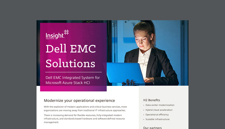 Article Dell EMC Integrated Systems Available from Insight Public Sector Image