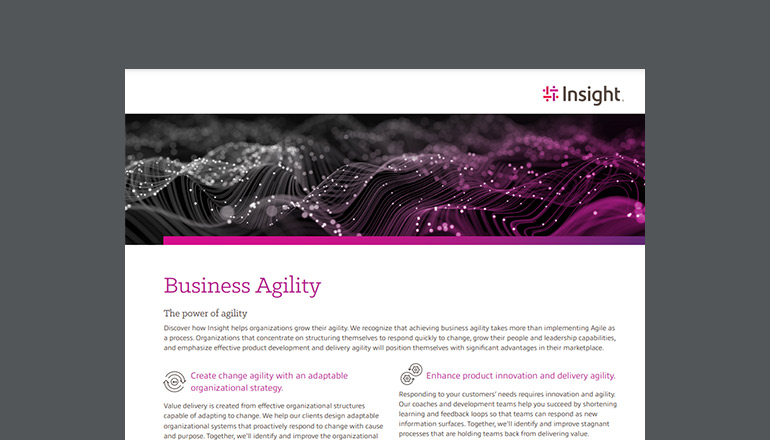 Article Discover the Power of Business Agility Image