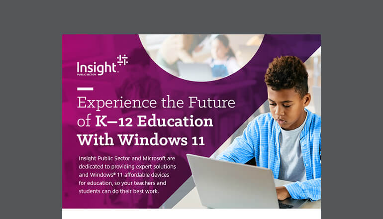 Article Experience The Future of K–12 Education With Windows 11 Image