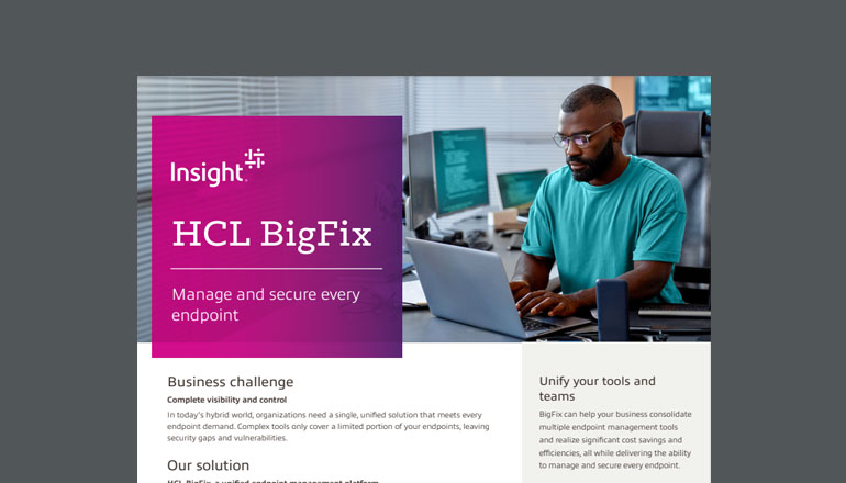 Article HCL BigFix: Manage and Secure Every Endpoint Image