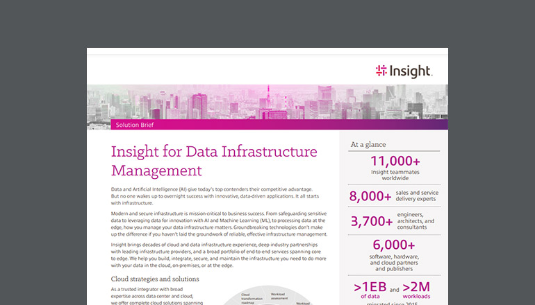 Article Insight for Data Infrastructure Management Image