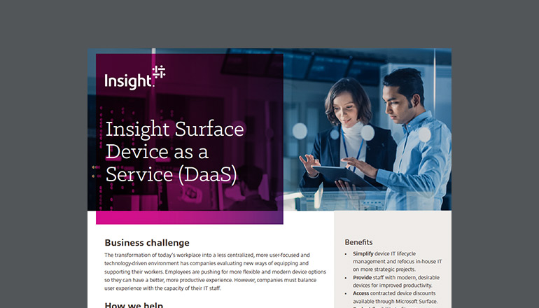 Article Insight Surface Device as a Service (DaaS)  Image
