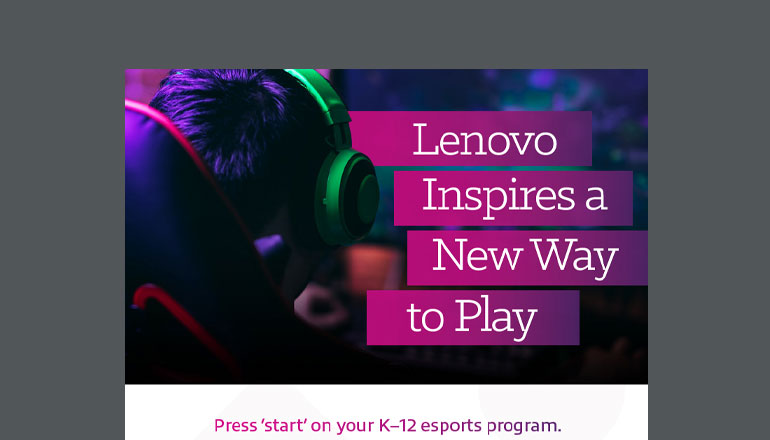 文章 Lenovo Inspires a New Way to Play 图像