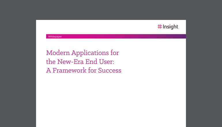 Article Modern Applications for the New-Era End User: A Framework for Success Image
