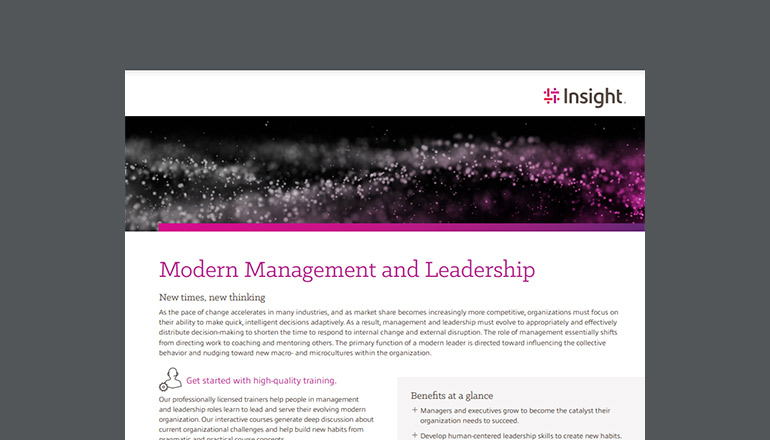 Article Modern Management and Leadership Image