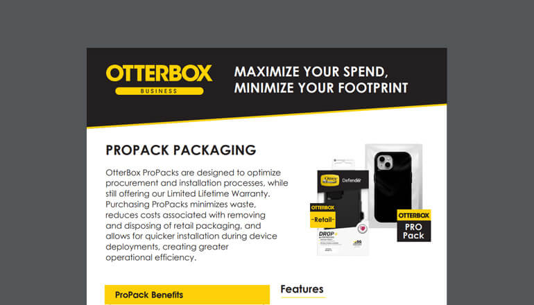 Article OtterBox ProPack Packaging Solutions Image