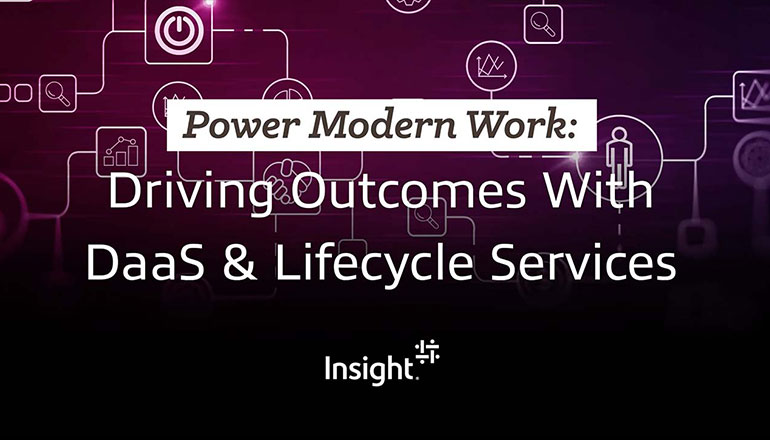 Article Power Modern Work: Driving Outcomes With DaaS & Lifecycle Services Image