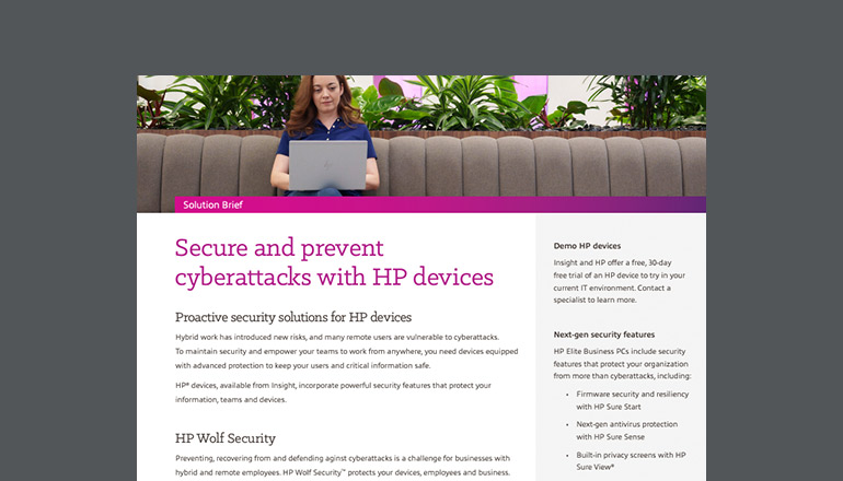 Article Secure and Prevent Cyberattacks With HP Devices Image
