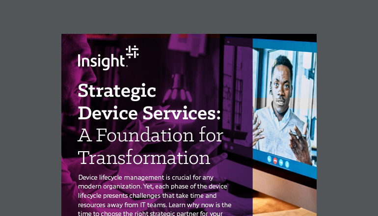 Article Strategic Device Services: A Foundation for Transformation Image