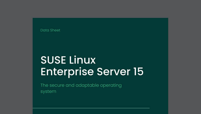 Article SUSE Linux Enterprise Server 15 Image