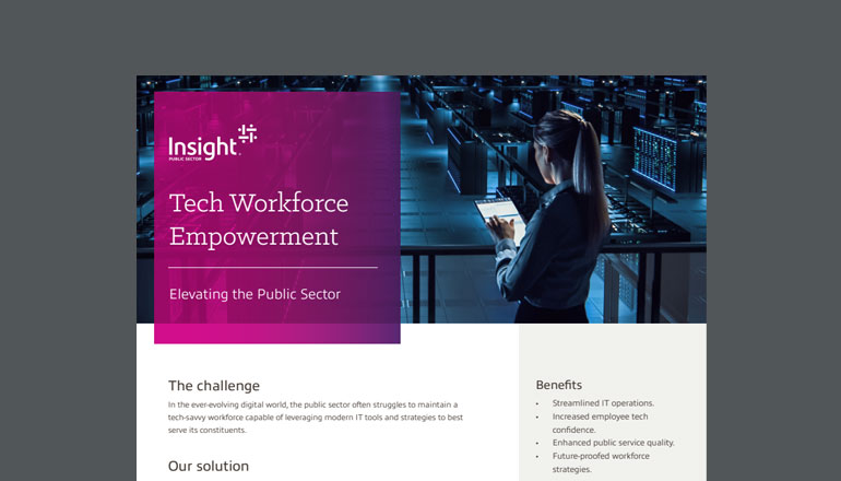 Article Tech Workforce Empowerment: Elevating the Public Sector  Image