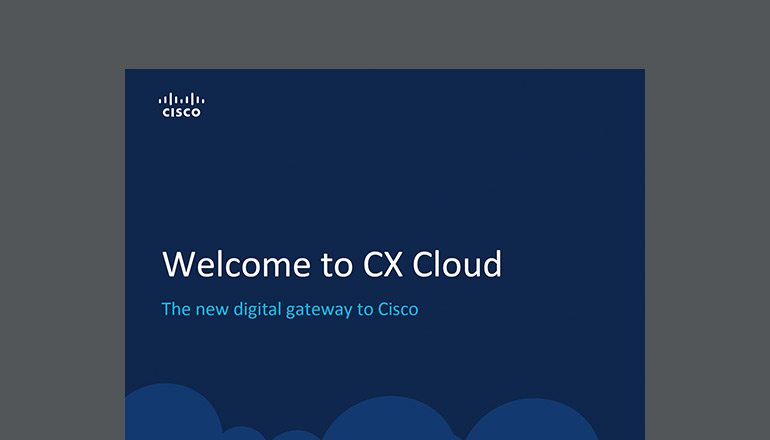 Article Welcome to CX Cloud: The New Digital Gateway to Cisco  Image