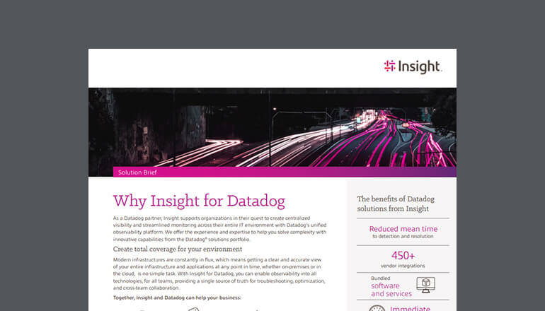 Article Why Insight for Datadog Image