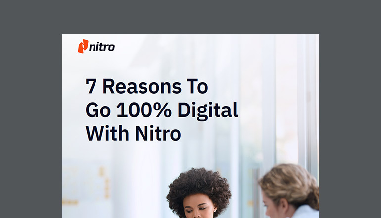 Article 7 Reasons To Go 100% Digital With Nitro  Image