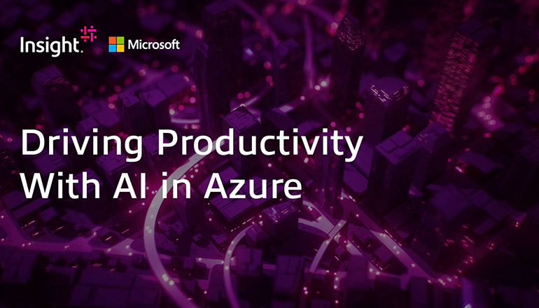 Article Driving Productivity With AI in Azure  Image