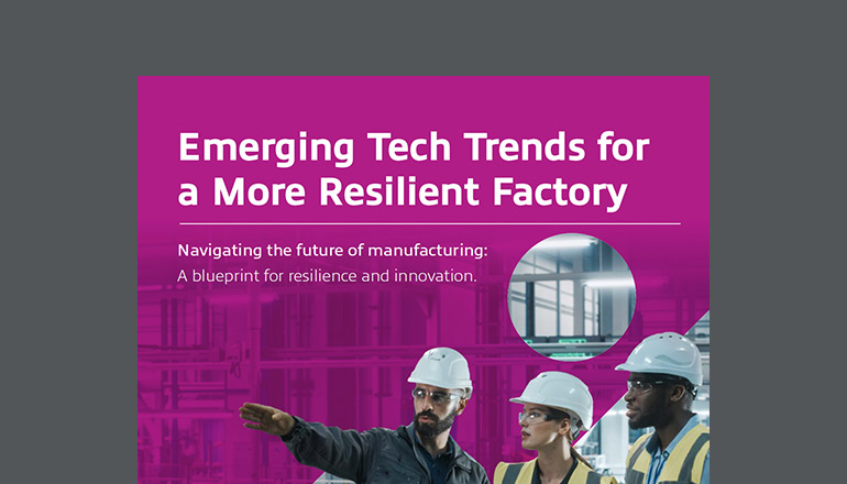 Article Emerging Tech Trends for a More Resilient Factory  Image