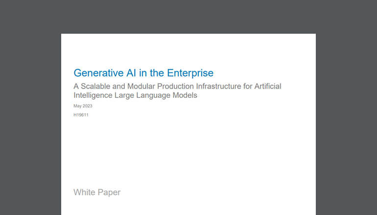 Article Generative AI in the Enterprise Image