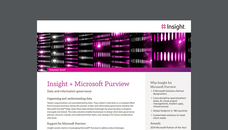 Article Insight + Microsoft Purview  Image