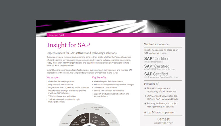 Article Insight for SAP Image