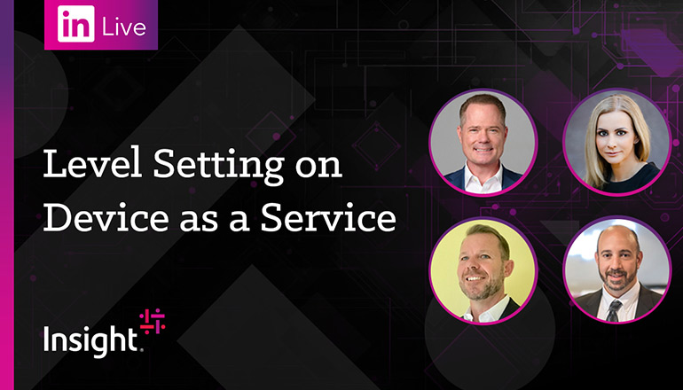 Article LinkedIn Live: Level Setting on Device as a Service  Image