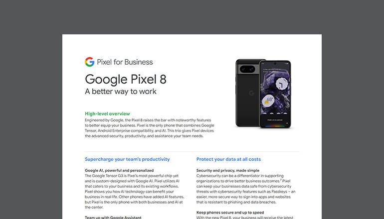 Article Google Pixel 8 Image
