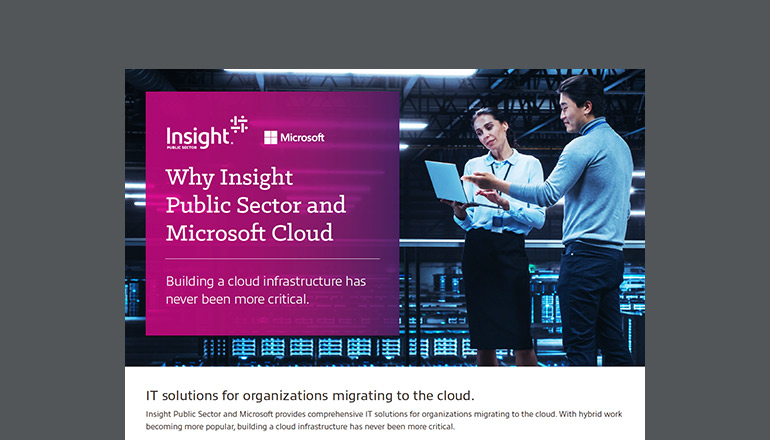 文章 Why Insight Public Sector and Microsoft Cloud 图像