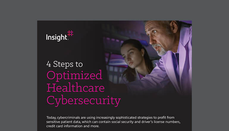 Article 4 Steps to Optimized Healthcare Cybersecurity Image