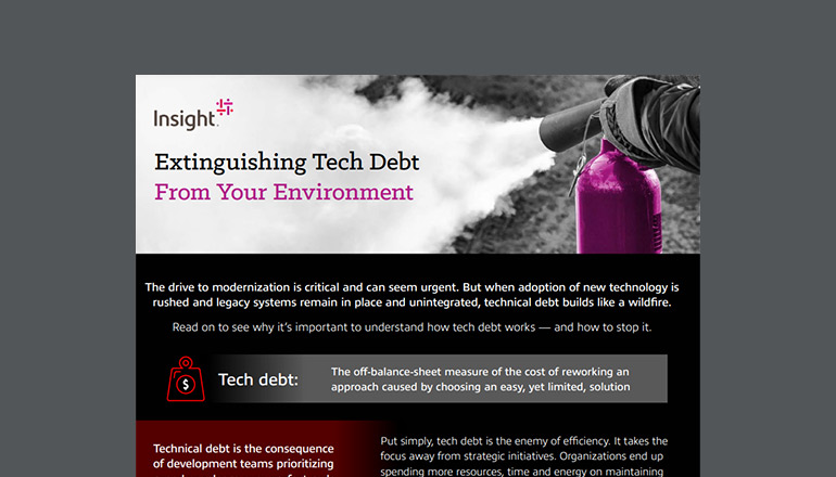 Article Extinguishing Tech Debt From Your Environment Image