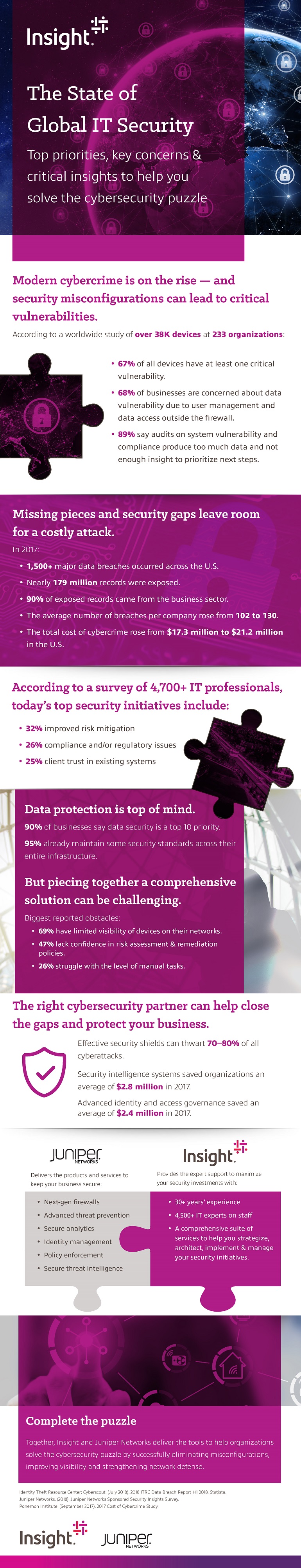 Article The State of Global IT Security Infographic Image
