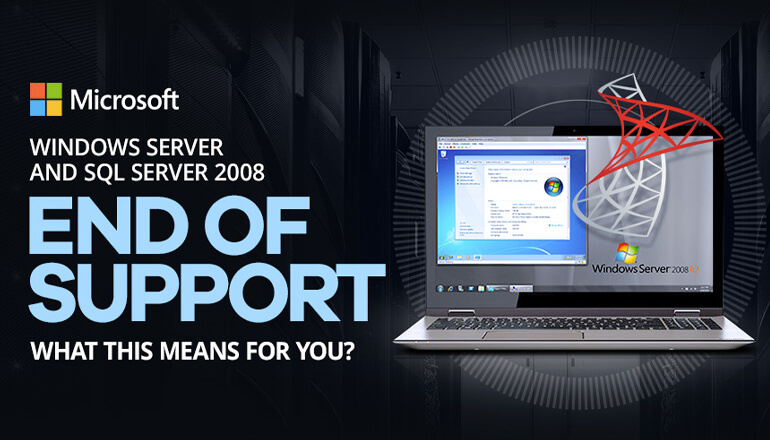Article Windows Server 2008/2008R2 and SQL Server 2008/2008R2 End of Support  Image