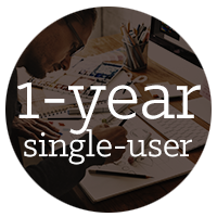 1-year single-user subscription of AutoCAD