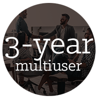 3-year multiuser subscription of AutoCAD