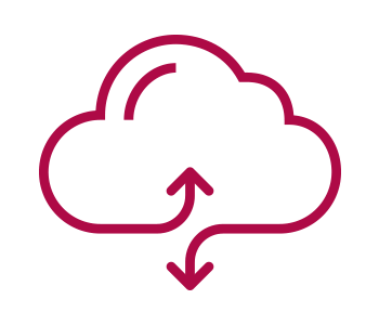 Cloud enablement icon