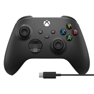Front facing image of a joystick