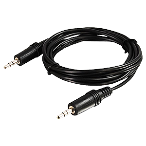 Front facing image of Audio and video cables