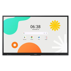 Front facing image of a Interactive display