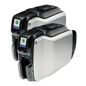 Front facing image of a Plastic card printers