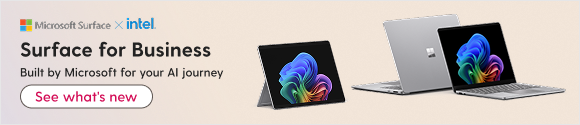 Microsoft Surface banner