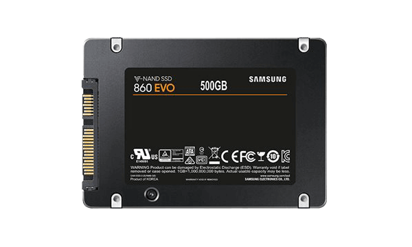 Samsung 860 EVO MZ-76E500E – solid state drive – 500GB – SATA 6 Gb/s