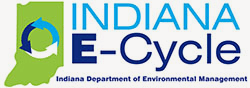 Indiana E-cycle logo
