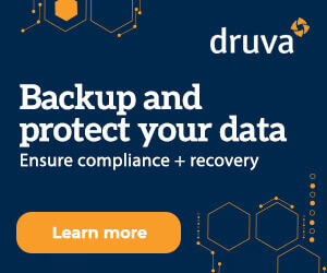 Ad: Druva Backup and protect your data. Learn more