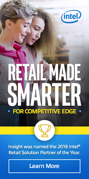 Ad: Intel retail made smarter for competitive edge. Learn more