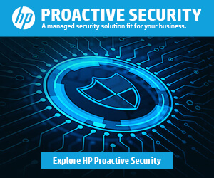 Ad: HP Proactive Security. Learn more