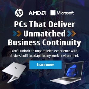 Ad: HP, AMD, Microsoft Learn more
